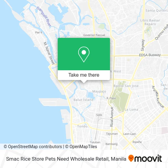 Smac Rice Store Pets Need Wholesale Retail map