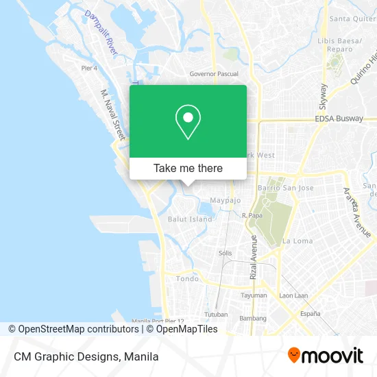 CM Graphic Designs map