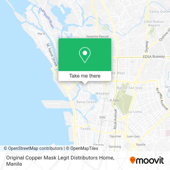 Original Copper Mask Legit Distributors Home map