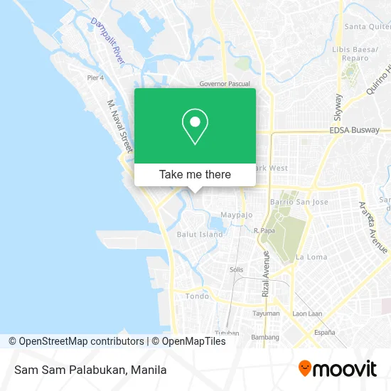 Sam Sam Palabukan map