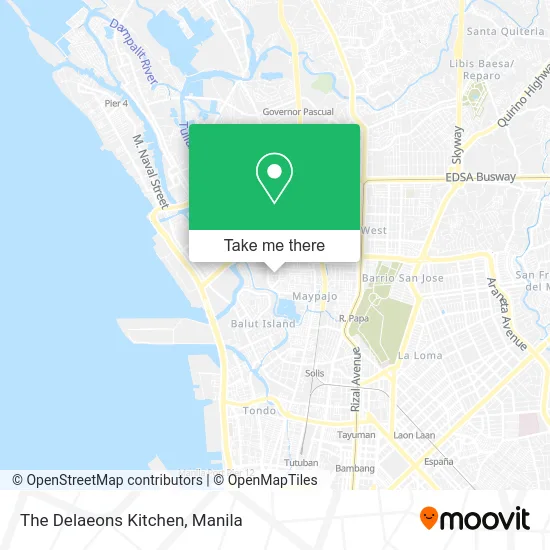 The Delaeons Kitchen map