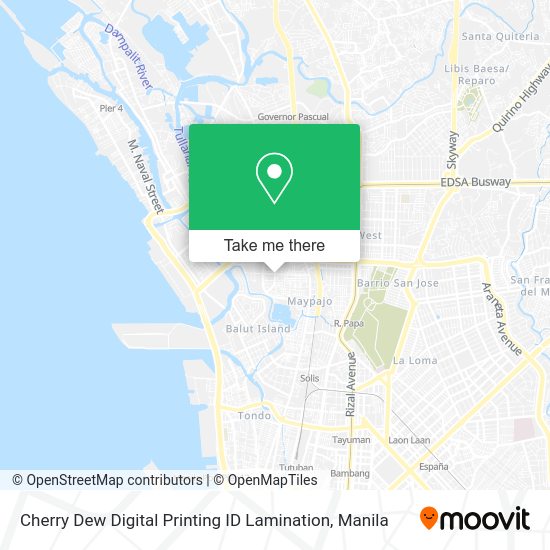 Cherry Dew Digital Printing ID Lamination map