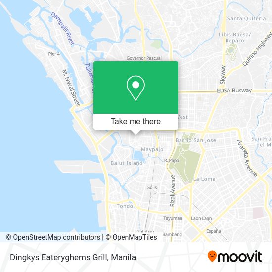 Dingkys Eateryghems Grill map