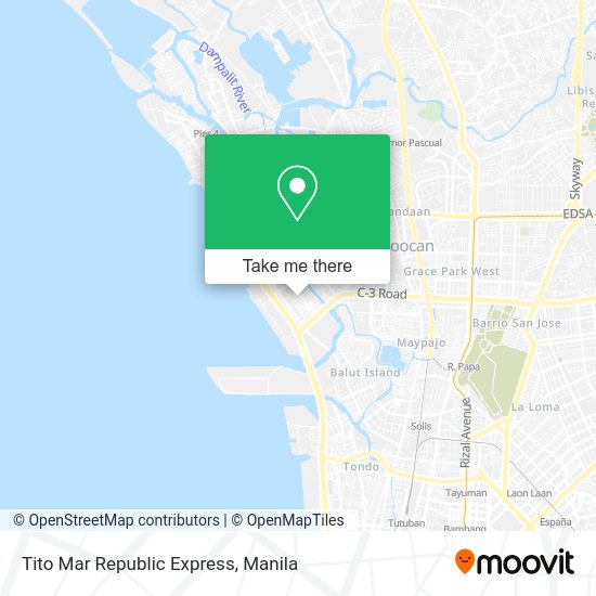 Tito Mar Republic Express map