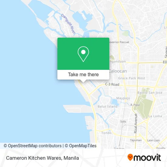 Cameron Kitchen Wares map