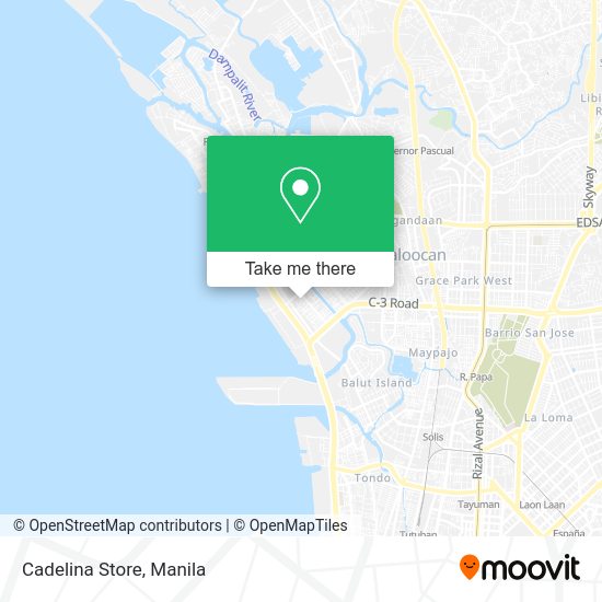 Cadelina Store map