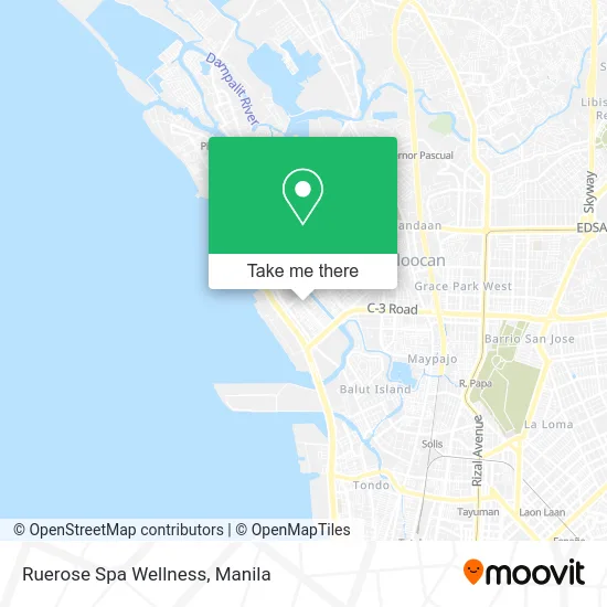Ruerose Spa Wellness map