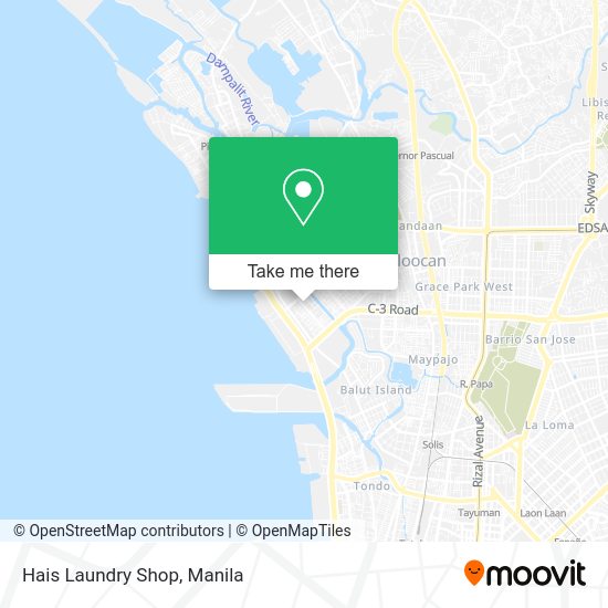 Hais Laundry Shop map