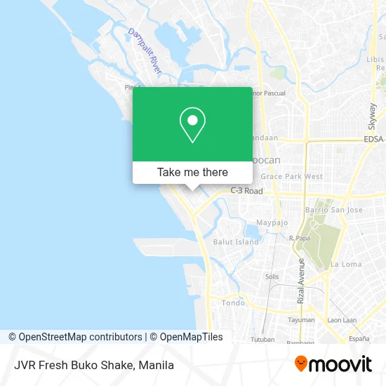 JVR Fresh Buko Shake map