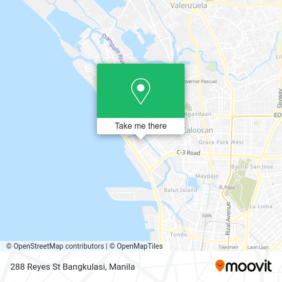 288 Reyes St Bangkulasi map