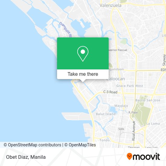 Obet Diaz map