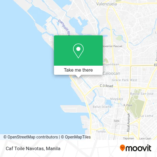 Caf Toile Navotas map