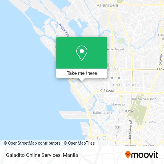 Galadito Online Services map