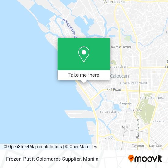 Frozen Pusit Calamares Supplier map
