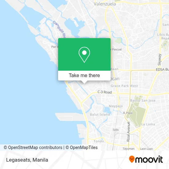 Legaseats map