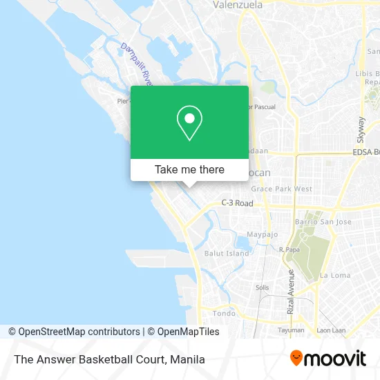 The Answer Basketball Court map