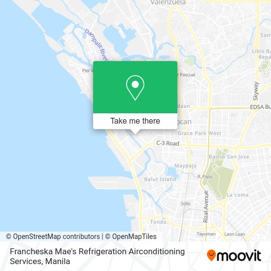 Francheska Mae's Refrigeration Airconditioning Services map