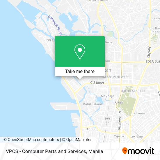 VPCS - Computer Parts and Services map