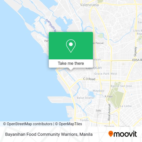 Bayanihan Food Community Warriors map