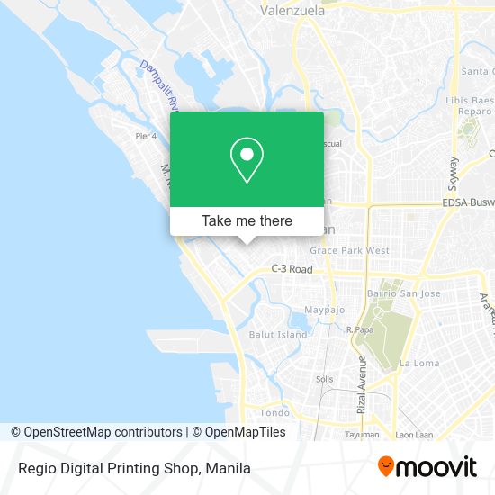 Regio Digital Printing Shop map