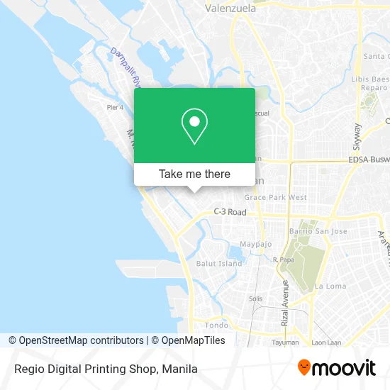 Regio Digital Printing Shop map