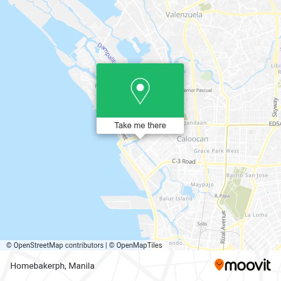 Homebakerph map