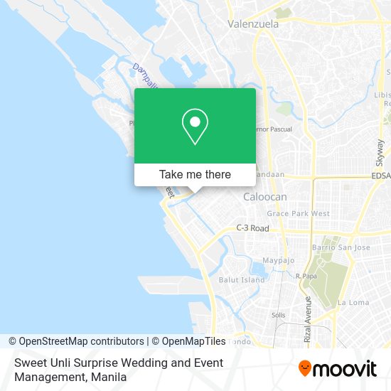 Sweet Unli Surprise Wedding and Event Management map