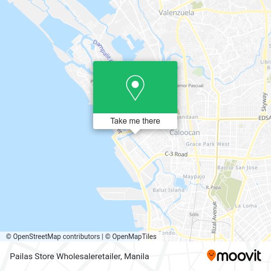 Pailas Store Wholesaleretailer map