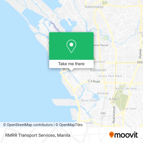 RMRR Transport Services map