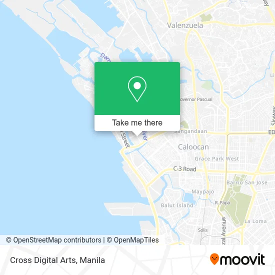 Cross Digital Arts map