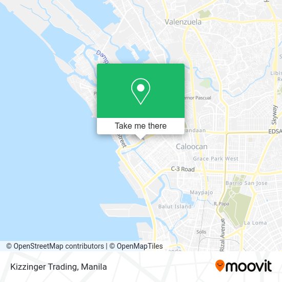 Kizzinger Trading map