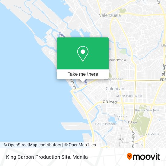 King Carbon Production Site map
