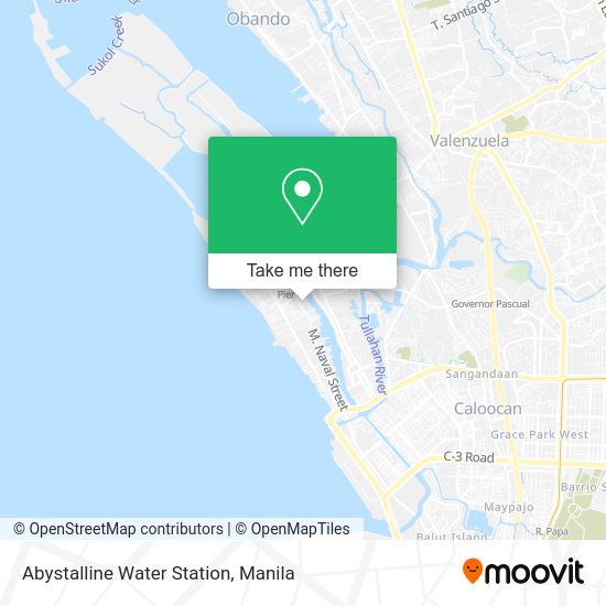 Abystalline Water Station map