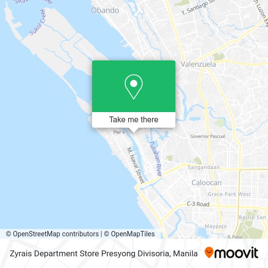 Zyrais Department Store Presyong Divisoria map