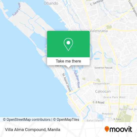 Villa Alma Compound map