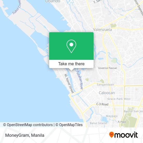 MoneyGram map