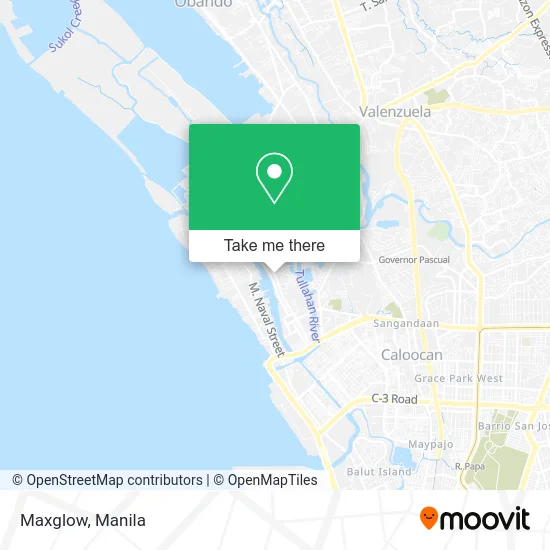 Maxglow map