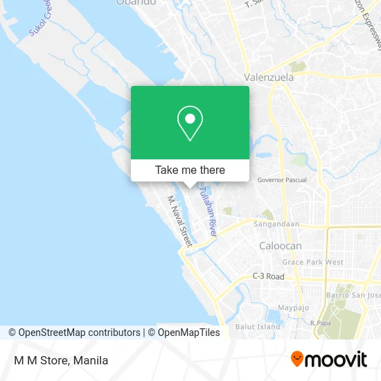 M M Store map