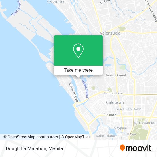 Dougtella Malabon map