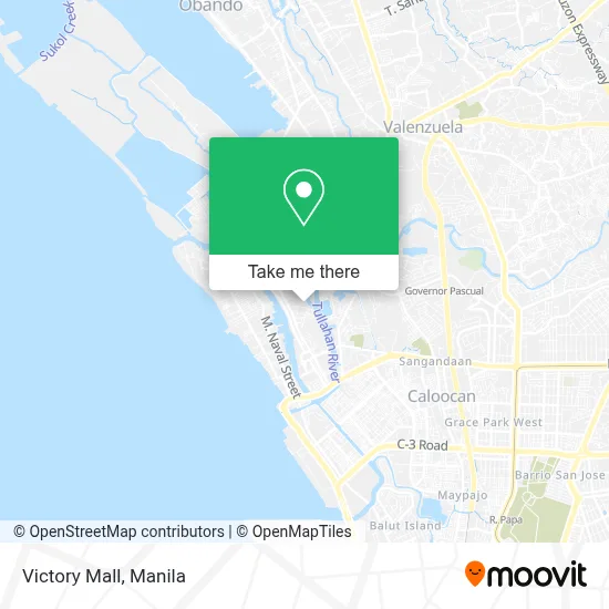 Victory Mall map
