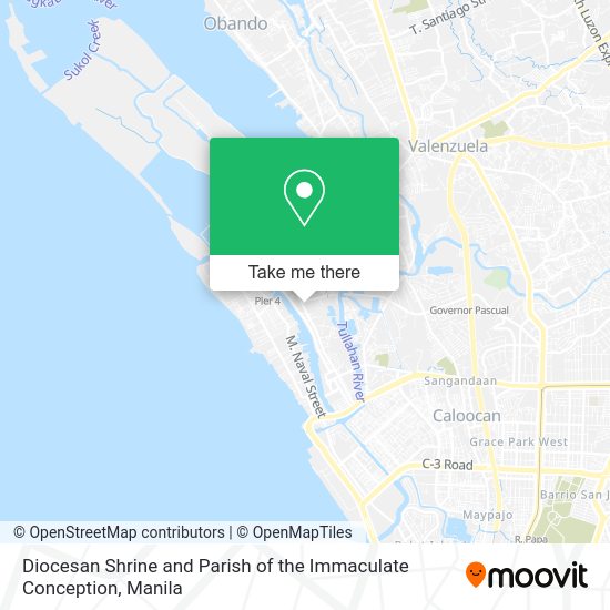 Diocesan Shrine and Parish of the Immaculate Conception map