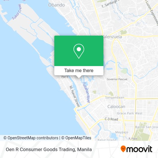 Oen R Consumer Goods Trading map