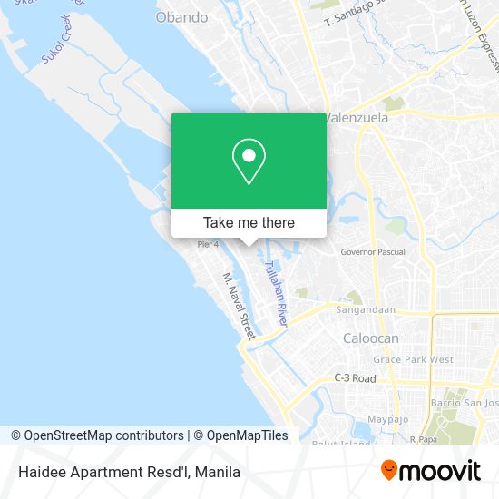 Haidee Apartment Resd'l map
