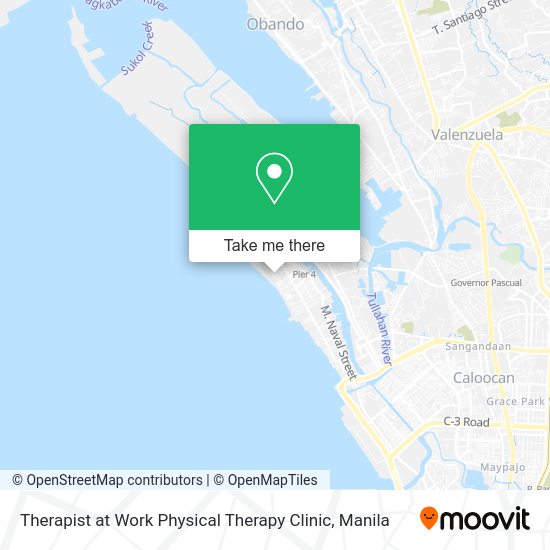 Therapist at Work Physical Therapy Clinic map