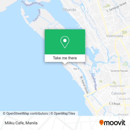 Milku Cafe map