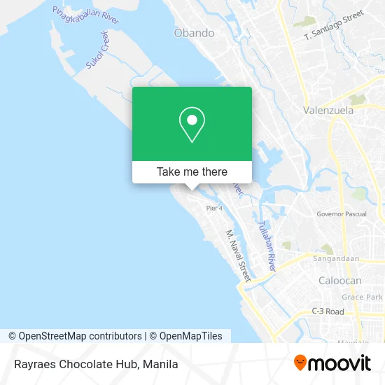 Rayraes Chocolate Hub map