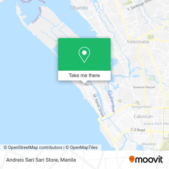 Andreis Sari Sari Store map