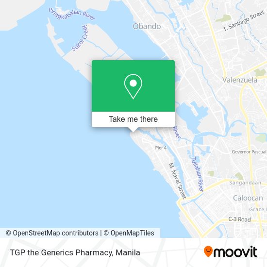 TGP the Generics Pharmacy map