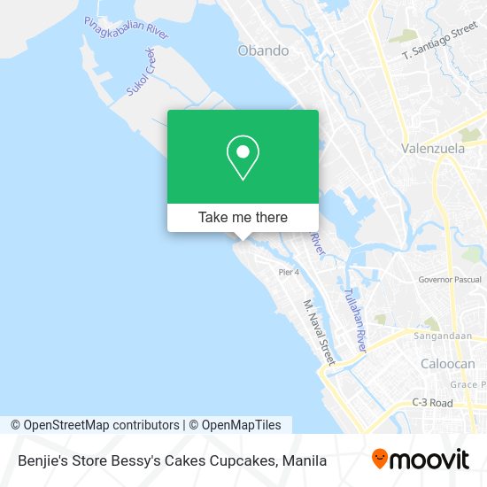 Benjie's Store Bessy's Cakes Cupcakes map