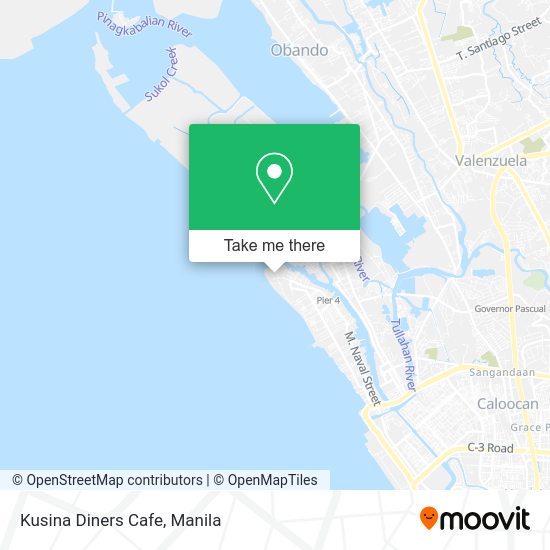 Kusina Diners Cafe map